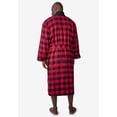 thumbnail image 2 of KingSize Men's Big & Tall Jersey-Lined Flannel Robe, 2 of 6