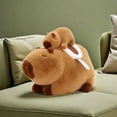 thumbnail image 6 of Almencla Capybara Plush Toy Plush Capybara Doll Home Decor Capybara Stuffed Animal Capybara Stuffed Toy for Teens Kids Valentines Gift 30cm, 6 of 8