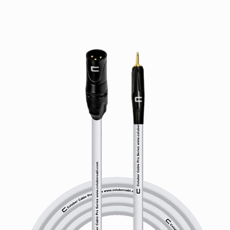 Coluber Cable Unbalanced XLR Male - 3.5mm TS Professional Microphone Cable