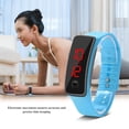 thumbnail image 3 of Reloj De Pulsera LED ANGGREK Digital Deportivo Para Mujeres Y Hombres Blanco Negro Rojo Morado Rosa Verde Claro Azul Lago Azul Claro, 3 of 8