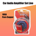 thumbnail image 1 of Pure Copper 10GA Car Amplifier Wiring Kit 60 AMP Fuse Car Audio Speakers Cable Set Car Fuse Modification for Auto Vehicle Parts, 1 of 4