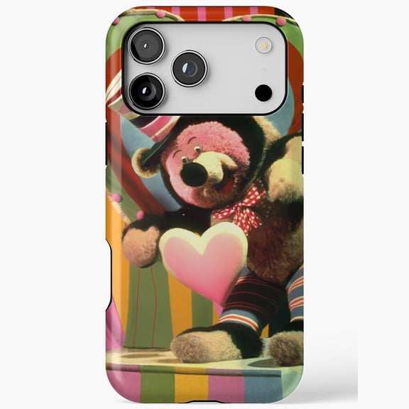 Beary Sweet Valentines Cute Phone Case for iPhone 11 12 13 14 15 16 17 Pro Max