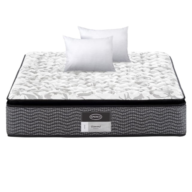 Colchón America Diamond Individual + 2 Almohadas de Regalo