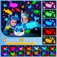 thumbnail image 3 of Decoración de habitación COOLNIGHT Baby Boy con 3 películas de dinosaurios 360° Rot., 3 of 6