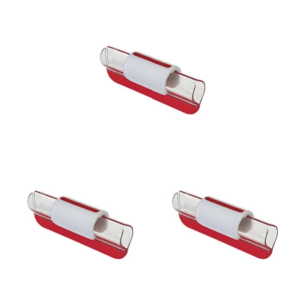 Yuarrent Herramienta de cocina segura, rebanadora de frutas para hacer ensaladas fácil y rápida, rebanadora de tomate, fácil de ensalar, rojo Type1 NO1