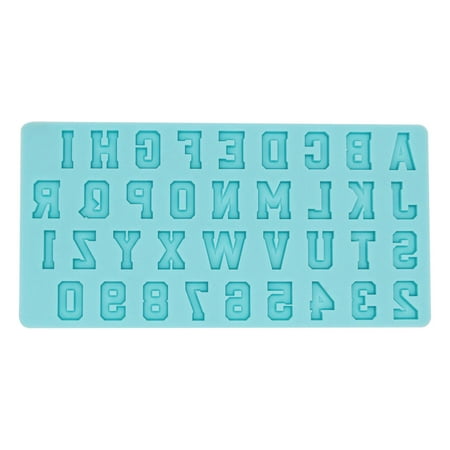UPC: 0195158460094 | Varsity Font Silicone Fondant Mold by Celebrate It®
