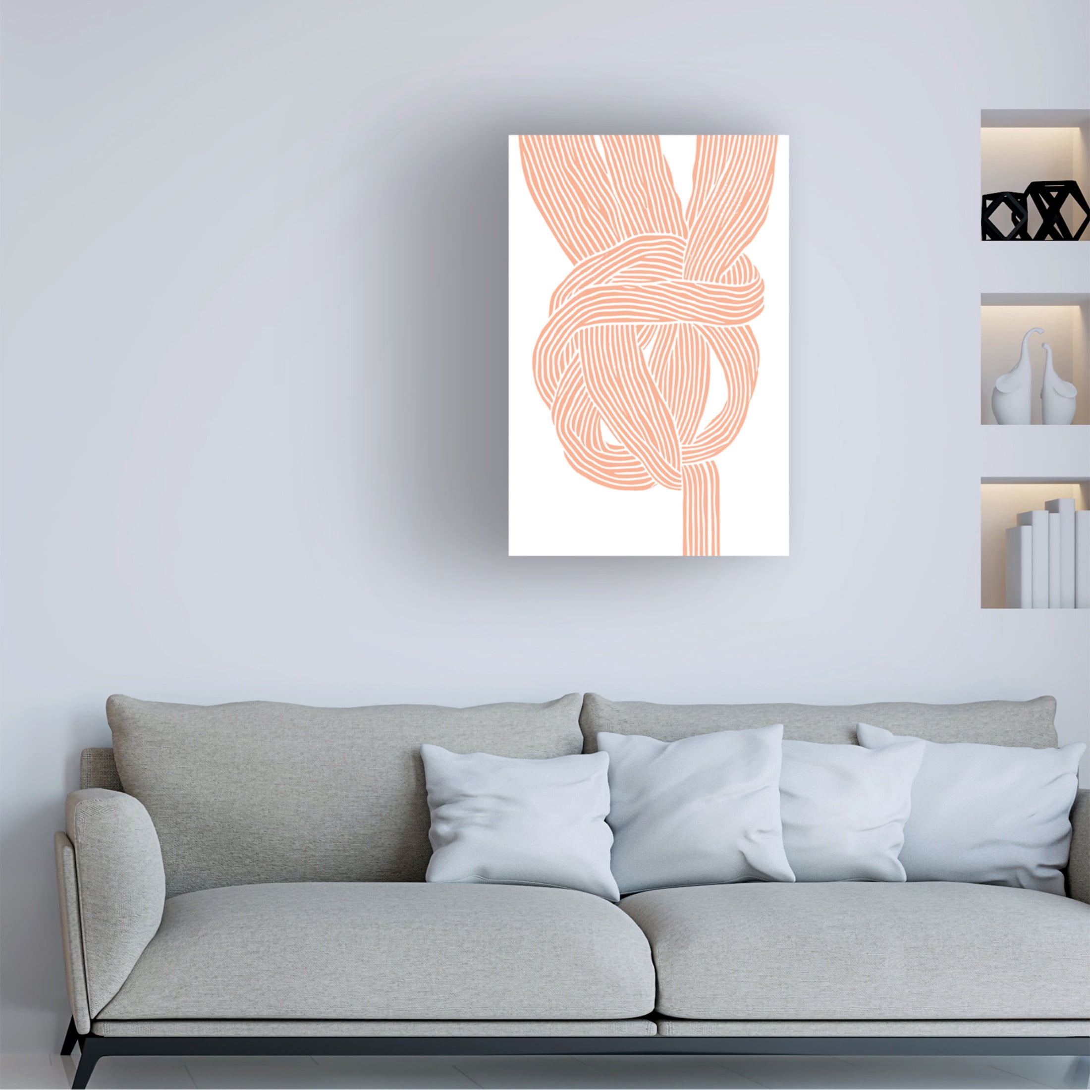 Trademark Fine Art Treechild Knots No 2 Canvas Wall Art