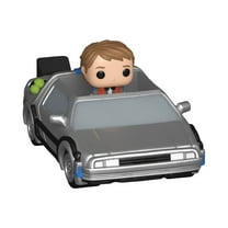 Funko Bitty POP! Ride: Back to the Future - Marty McFly and Time Machine, Collectible Vinyl Figure
