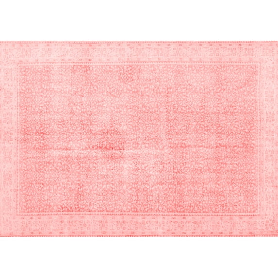 Ahgly Company Indoor Rectangle Persian Red Traditional Area Rugs, 5' x 8'