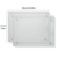 thumbnail image 3 of 2-Pack Clear Cutting Boards – Large Non-Slip Plastic Chopping Boards for Bread, Meat, Vegetables & Kitchen Prep, 3 of 10