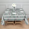 thumbnail image 3 of Green Bigfoot and Tree Pattern Square Tablecloth,Waterproof Square Table Cover,Wipeable Spillproof Washable Table Cover for Home Kitchen Party Decor 52"x52"(132x132cm), 3 of 6