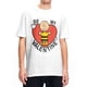 thumbnail image 2 of Camiseta de algodón con cuello redondo para hombre y mujer, diseño de Charlie Brown, Snoopy y corazón de San Valentín, de Peanuts, manga corta, idea de regalo, 2 of 5