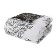 thumbnail image 6 of VCNY Home Leaf 8-Pieces Black White Branch Bed-in-a-Bag, Queen, 6 of 9