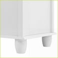 thumbnail image 4 of Dressers, 5 Deep Drawer Tall Chest of Drawers, White Storage | Ivory White | MDF,Pine, 4 of 8