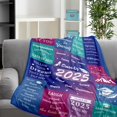 thumbnail image 5 of 2025 Graduation Blankets for Women Men, Senior Class of 2025 Blankets Bulk, 2025 Graduation Throw Blankets, 2025 Graduation Decoration, Gifts for College Girls, High School Senior Night Gift 40x50, 5 of 6