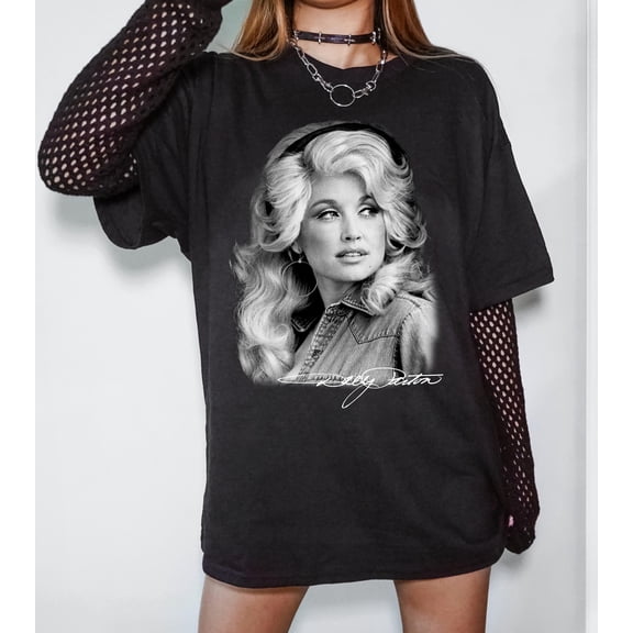 Dolly Vintage Graphic 80s Retro Country Music Tee