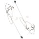 thumbnail image 1 of QUMIIRITY 1Par Ear Clips Multicolor Con Delicado De Tassel Para Complemento, 1 of 7