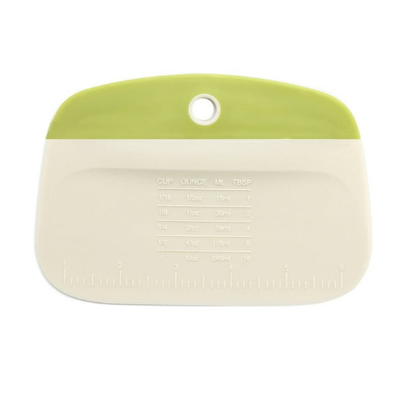 1/2Pcs Bowl Scraper Dough Bread Scraper Dough Cutter Kitchen Food Scraper for Baking Cooking Pastry Cake Versatile Tool