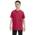 thumbnail image 1 of Jerzees Big Boy's Rib Collar Tear Away Label T-Shirt, Style 29B, 1 of 1
