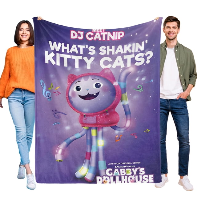 DJ Catnip anti-pilling, suave, ligera, esponjosa y acogedora de lujo para hogar y cocina – Perfecta para niños y adultos,200X150cm