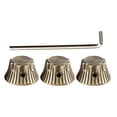 thumbnail image 1 of UPGRATOR 4Ud Botones Metálicos Dorados Con Patrón De Girasol Para Guitarras Eléctricas Y Bajo, 1 of 8