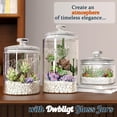 thumbnail image 3 of 1.5 Gallon Glass Jar with Lid, Wide Mouth Mason Jar for Flour Sugar, Sourdough Starter, Coffee, Large Glass Canister for Pantry Organizers & Storage, Airtight Food Storage Container, 3 of 10