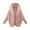 Pink, variant on Women's Winter Coats Sawvnm Womens Warm Faux Coat Jacket Winter Solid Long Sleeve Hooded Outerwear Winter Jacket Family gifts Wine M