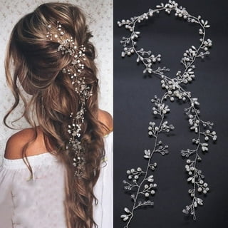 minkissy Girls Hair Accessories 4pcs wedding hair accessories hair clips  for teen girls hairpin hair clips for girls bride Bridal Hair Accessories
