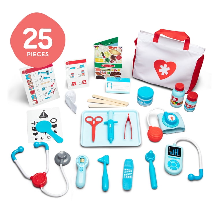 けい♡ドクターメディシェイプ 2枚セット送料無料 Free Shipping! Melissa & Doug Get Well Doctor's Kit Play Set, 25