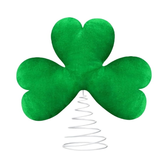 St. Patrick's Day Tree Topper Decoration Bringing Festive Cheer Luck And Laughter To Your Party For Decorating Every Corner,Green