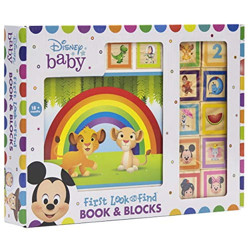 Book and Blocks: First Look and Find (Disney Baby)