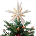 thumbnail image 4 of Spring Star/ Natural Tree Topper Star Christmas Holiday Decoration Beach Christmas Tree Toppers For Christmas Tree Decoration Home Decor, 4 of 9