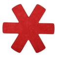 thumbnail image 1 of Protectores de ollas y sartenes para apilar, paquete de 3, protectores de sartén de fieltro de 380mm, rojo, 1 of 6