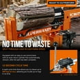 thumbnail image 5 of SuperHandy Gas-Powered Log Splitter - 7HP 209CC 25 Ton Hydraulic System 16" Max Wood Diameter, 5 of 7