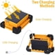thumbnail image 3 of Rechargeable Led Floodlight 60w 3000 Lumens Construction Work Light With 9000mah Battery & Solar Panel 4 Modes Portable Lantern Outdoor Floodlight, 3 of 4