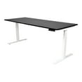 thumbnail image 4 of Tripp Lite Sit Stand Adjustable Electric Desk Base for Standing Desk White - Table base - electric height adjustment - white base, 4 of 12