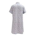 thumbnail image 2 of Camisón Secret Treasures Talla EG Print Flores Azul, 2 of 4
