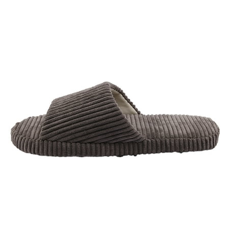 

Slippers for Women Memory Foam House Bedroom Corduroy Bow Crossbands Slide Slipper Shoes Comfy Trendy Gift Slippers - style3;