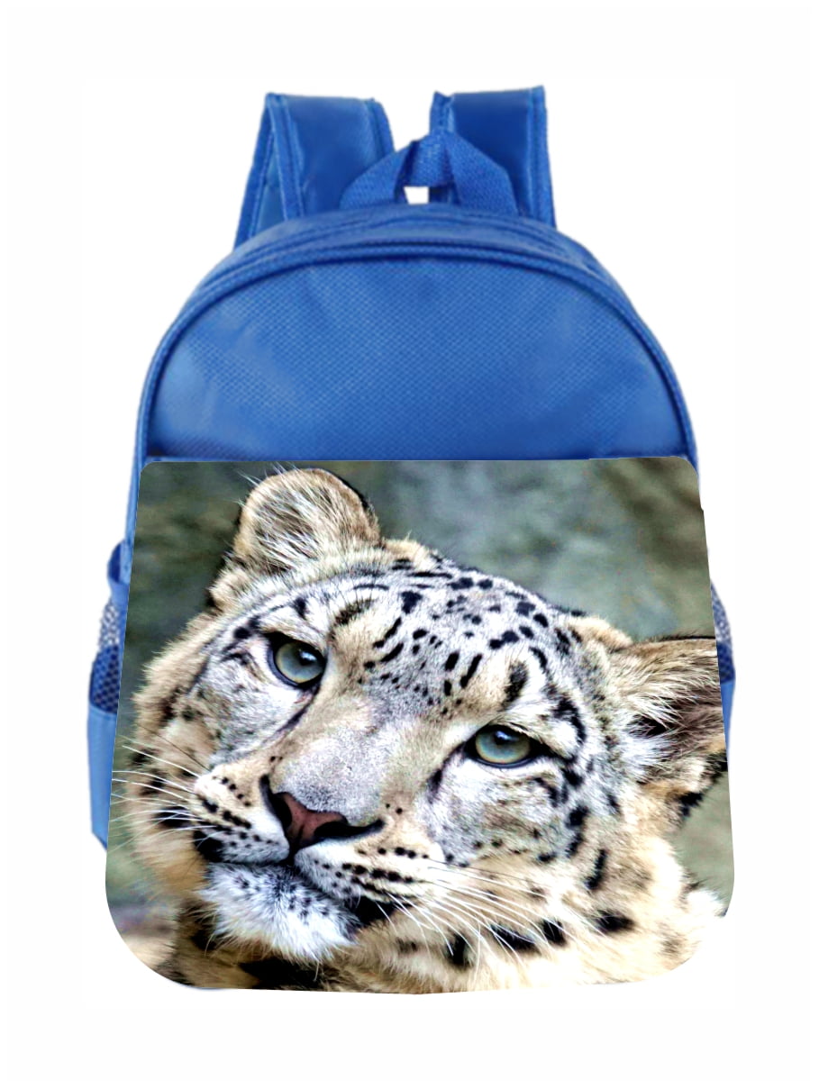 Accessory Avenue Preschool Backpack Animals Gentle Snow Leopard Kids