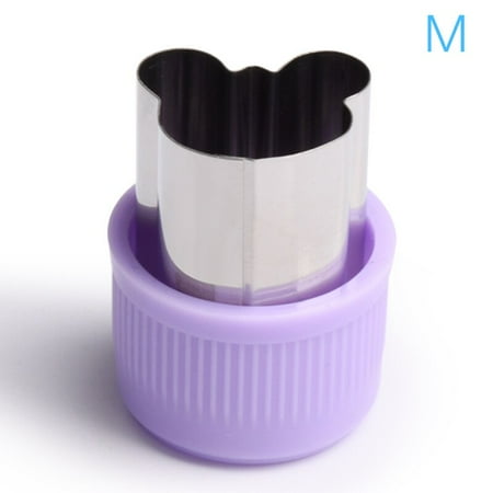 

1PC Vegetables Cutter Plastic Handle Portable Cook Tools Stainless Steel Fruit Cutting Die Kitchen Gadgets