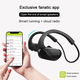 thumbnail image 2 of Auriculares Bluetooth Auriculares deportivos Bluetooth 5.0 repelentes al sudor con, Auriculares internos con micrófono para IOS Android Adepaton 2033184-1, 2 of 9