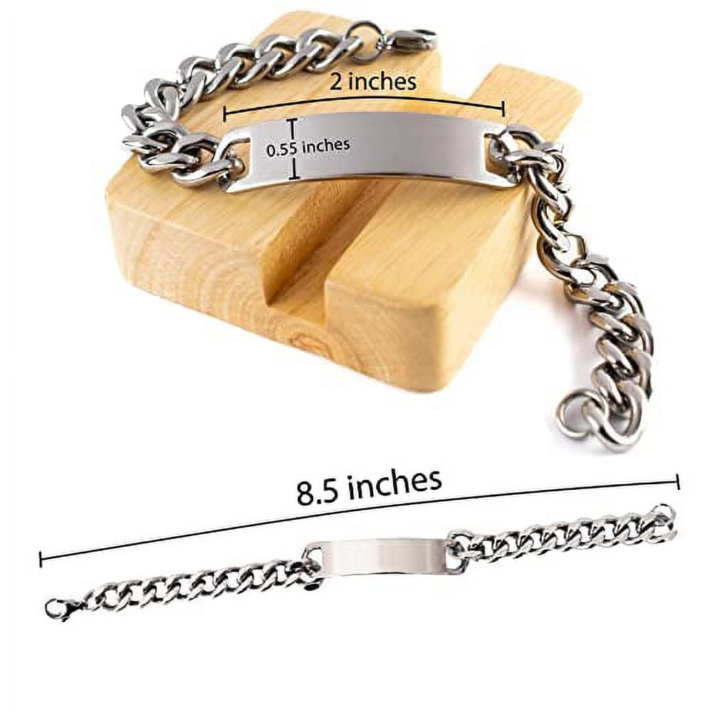 amangny Sarcasm Electrician Cuban Chain Bracelet, I, Gifts for Colleagues, Present from Friends, Engraved Bracelet for Electrician, Presents, Gift Giving, Christmas, Stocking Stuffers, Secret