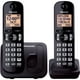 thumbnail image 1 of Teléfono inalámbrico Panasonic KX-TGC202B con pantalla de 1.6 pulgadas y 2 auriculares, 1 of 7