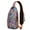 Rose-gold-2, variant on Crossbody Sling Backpack for Women Men Funny Cute Narwhal Spanish Shoulder Sling Crossbody Casual Chest Bag for Travel Sports Running Hiking