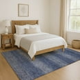 thumbnail image 7 of Addison Rugs Mayfield Premium Machine Washable Transitional Stripe Blue Rectangle Rug, 9' x 12', 7 of 7