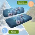 thumbnail image 5 of HUIACONG Turtle Floral Stretchable Golf Cart Seat Cover Blanket, Dustproof Comfortable Soft and Comfortable Golf Cart Seat Covers for Club Car Precedent Front Seats Club Car Precedent Ordinary Seats, 5 of 7