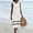 *White, variant on ClodeEU Women's Sleeveless Round Neck Striped Dress,Casual Summer Tank Beach Vacation Sundress Dress White,Womens Plus XL