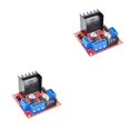 thumbnail image 1 of Maytalsory L298N Stepper Motor Drive Controller Board Module For Dual H Bridge 43 * 43 * 27cm 2Set, 1 of 6