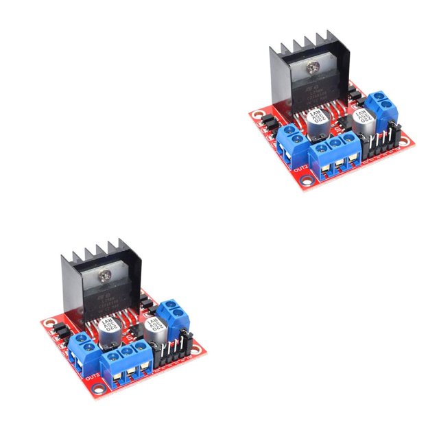 Maytalsory L298N Stepper Motor Drive Controller Board Module For Dual H Bridge 43 * 43 * 27cm 2Set