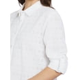 thumbnail image 4 of Chaps Women's Shirt - Classic Fit Button Down Long Sleeve Shirt (XS-XXL), 4 of 7
